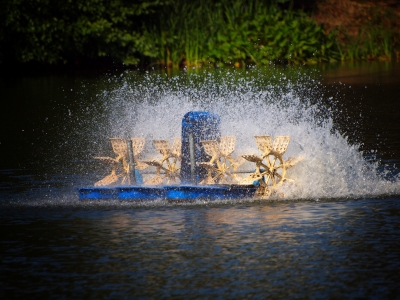 Wasseraufbereitung im See