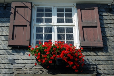 Bergisches Schieferhausfenster