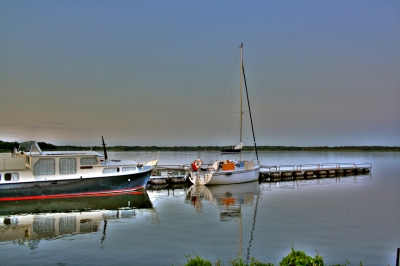 HDR - Boote am Wasser