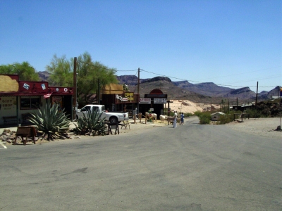 Oatman, die Ghosttown an der alten Route66, Arizona