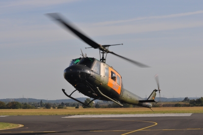 Bundeswehr Hubschrauber bei der Landung