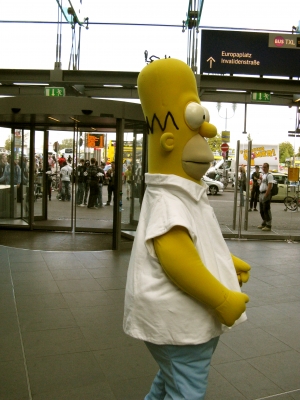 Homer Simpson in Berlin