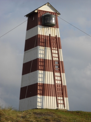 Leuchtturm in Nørre Vorupør/Dänemark (Oberfeuer) -1-