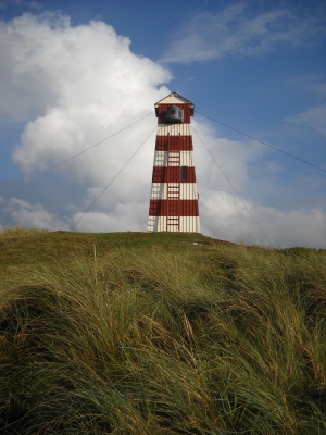 Leuchtturm in Nørre Vorupør/Dänemark (Oberfeuer) -2-