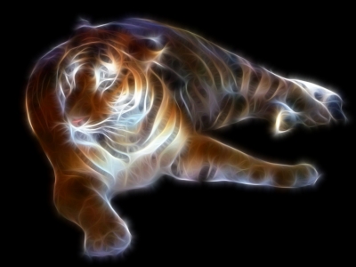 Fraktal-Tiger