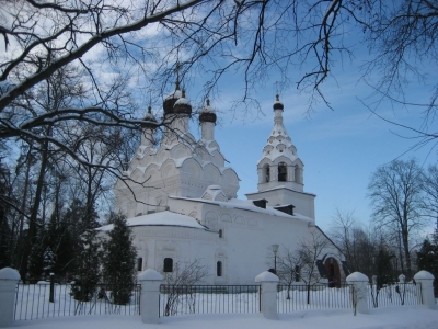 Kirche im Winter, ein Traumbild