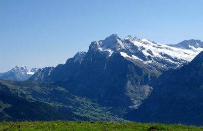Schweizer Berge: Wetterhorn