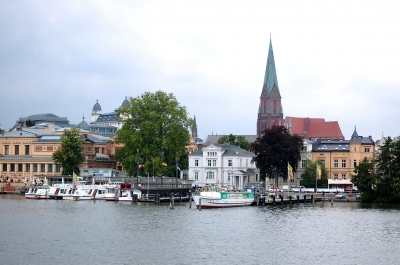 Blick auf Schwerin mit Dom