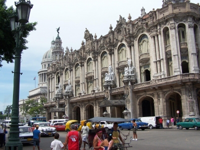 Am Kapitol (Havanna/Kuba)