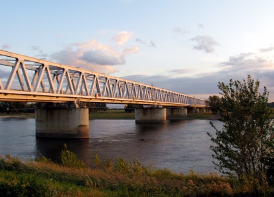 Eisenbahnbrücke über die Elbe