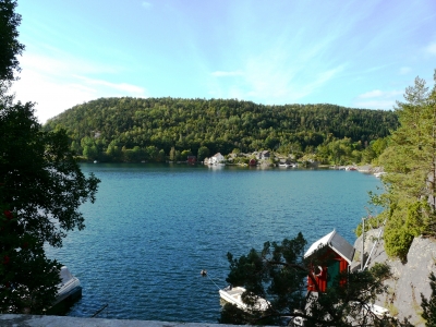 Aussicht auf Tregde