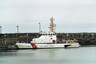 Boat of the us coast guard