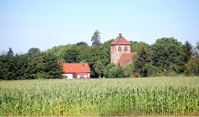 Typische Prignitzer Dorfkirche
