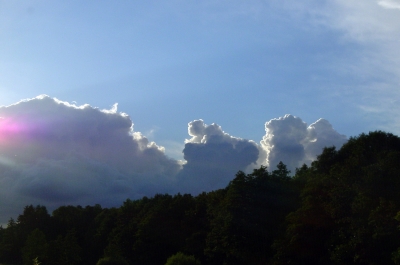 Gewitter bahnt sich an