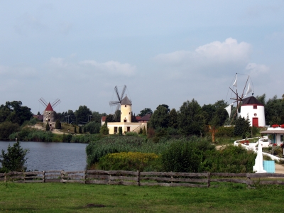 Gifhorn Mühlenmuseum mehrere Windmühlen