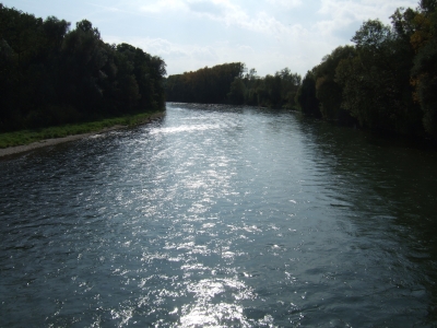 Isar in Freising