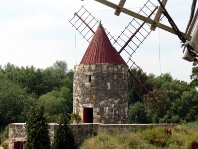 Gifhorn Mühlenmuseum von hinten