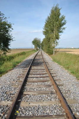 Schienen bei Straubing