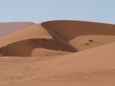 Sanddünen in der Namib