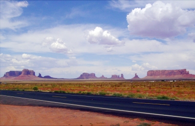 Road to Monument Valley, Arizona, Utah