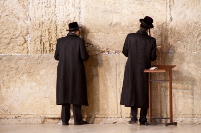 Jerusalem Gebet an der Klagemauer