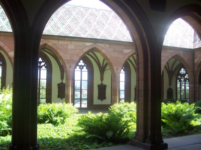 Kreuzgang beim Münster in Basel