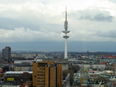 Blick auf Hamburg