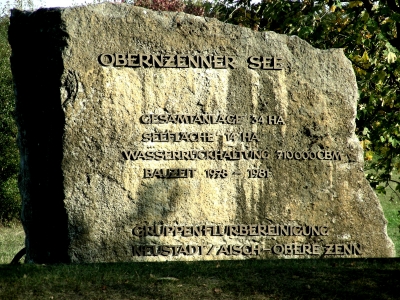 Gedenkstein in Obernzenn
