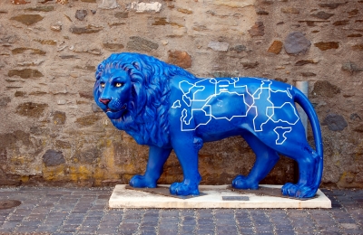 Der blaue Löwe