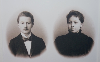 Mann und Frau (um 1900)