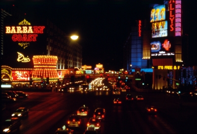 Las Vegas, the strip by night