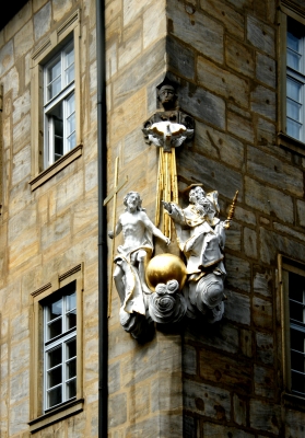 Heiligenfiguren in Bamberg