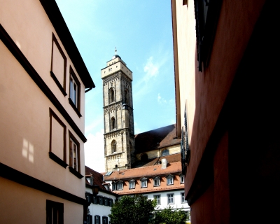 Kirchturm in Bamberg