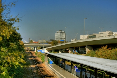 HDR - S-Bahnhof Heidelberger Blatz