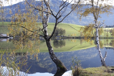 Ein Herbsttag am See