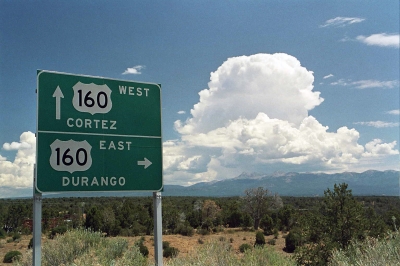 Highway 160 in Colorado