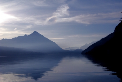 Dunst am Thunersee