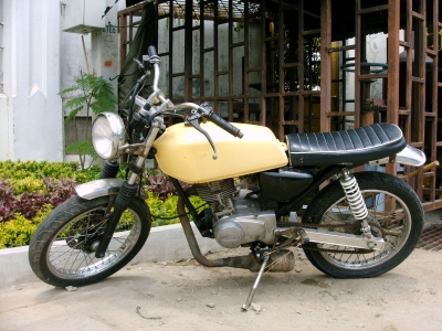 Ein Motorrad in Thailand (fahrbereit)