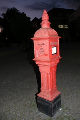 Antiker Berliner Feuermelder
