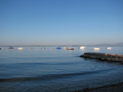 Morgengrauen am Gardasee
