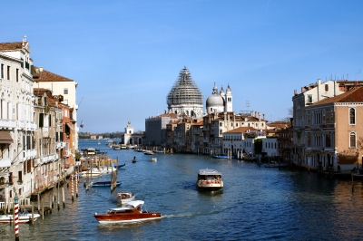 Venedig - Blick zur Kirche Santa Maria della Salute