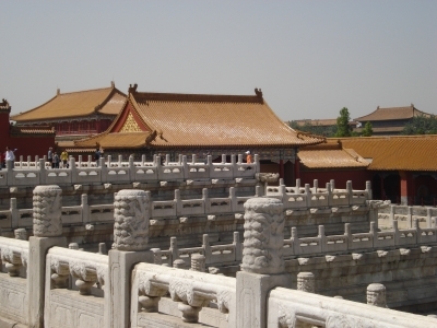 Peking Kaiserpalast Hof