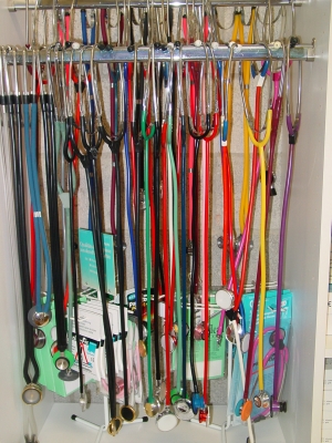 Stethoskope zur Auswahl