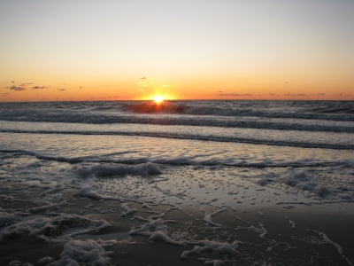 Sonnenuntergang am Meer