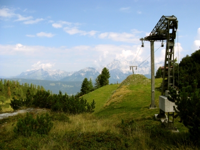 Schlepplift - Bergstation