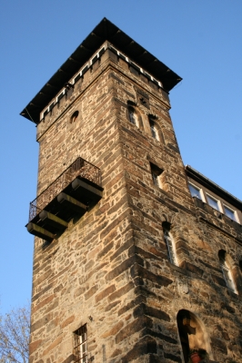 Turm auf dem Czorneboh im Oberlausitzer Bergland