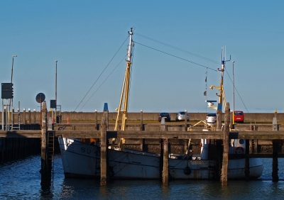 Ebbe im Hafen