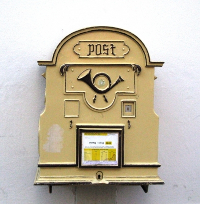 Briefkasten in Kitzbühel/Tirol