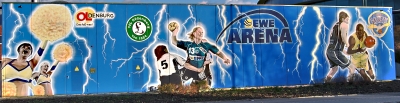 Graffiti Sportarena in Oldenburg