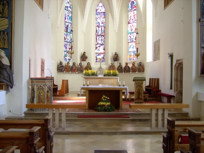 Blick auf Altar